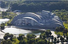 柳州奇石展覽館-鋁單板、條形鋁天花板、鋁格柵吊頂