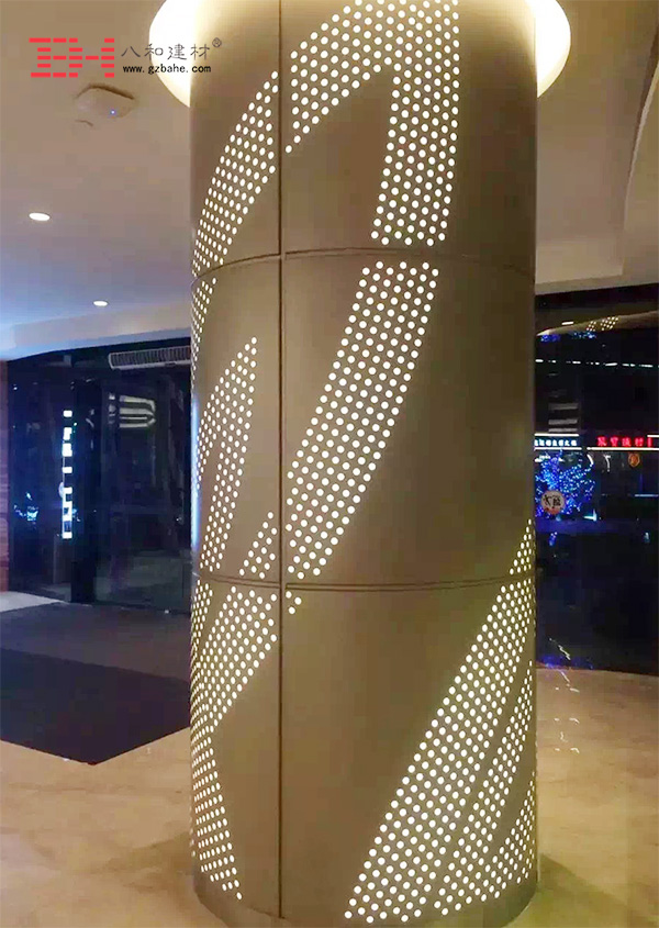 這樣的包柱鋁單板你喜歡嗎？