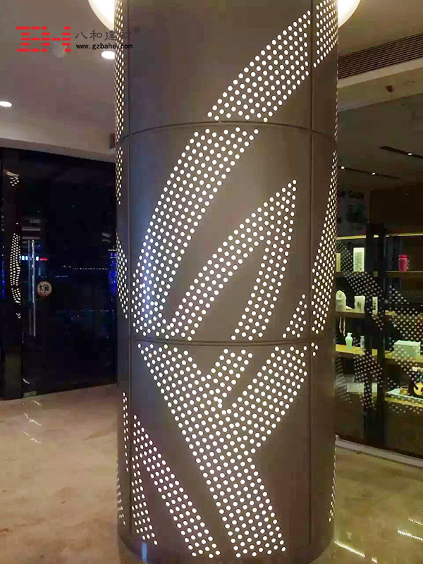 這樣的包柱鋁單板你喜歡嗎？2