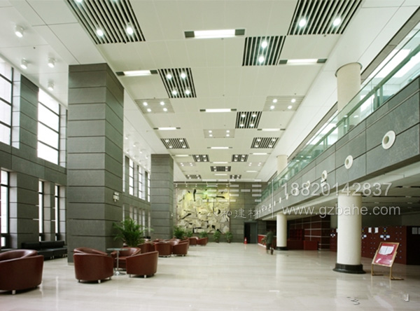 山西大學圖書館鋁扣板天花吊頂
